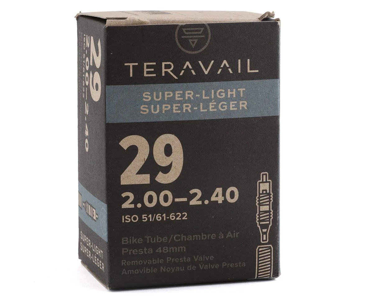 Teravail Superlight 29" Inner Tube (Presta) (2.0 - 2.4") (48mm) - view 2